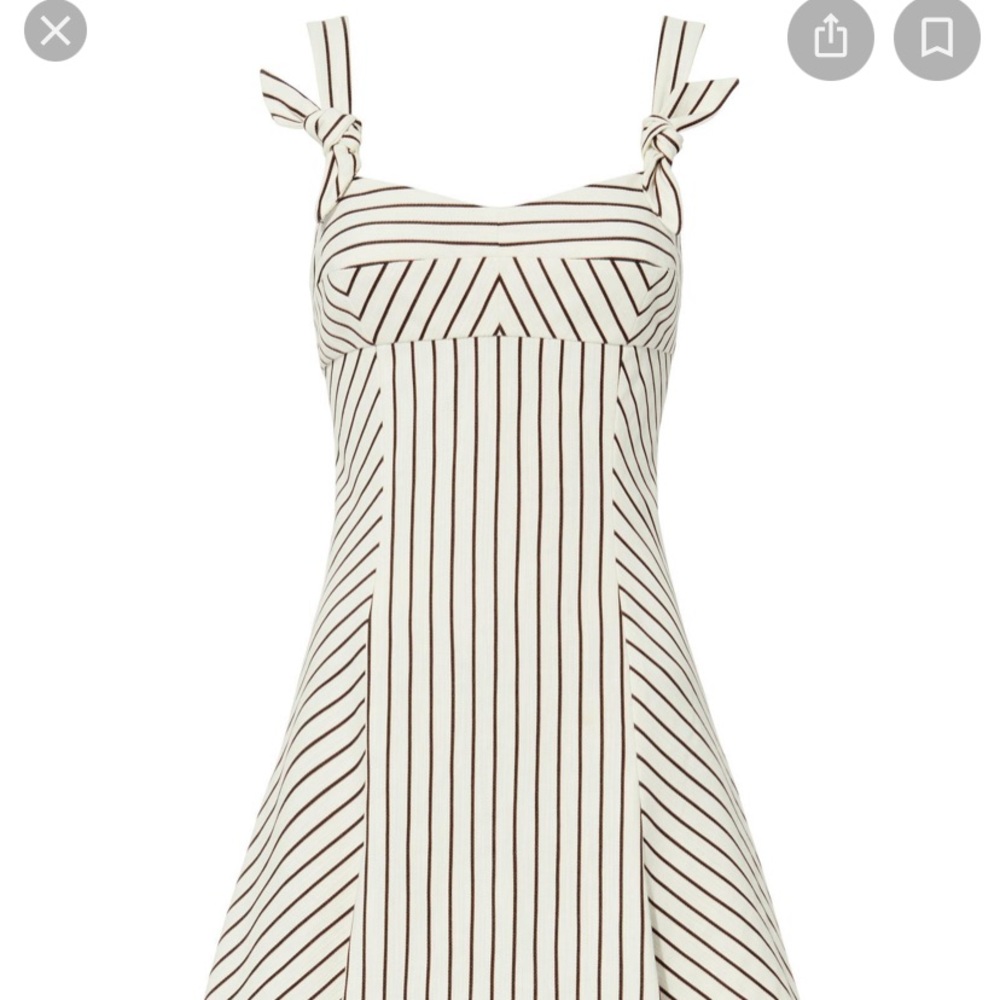 NWT Intermix Jane Stripe Dress